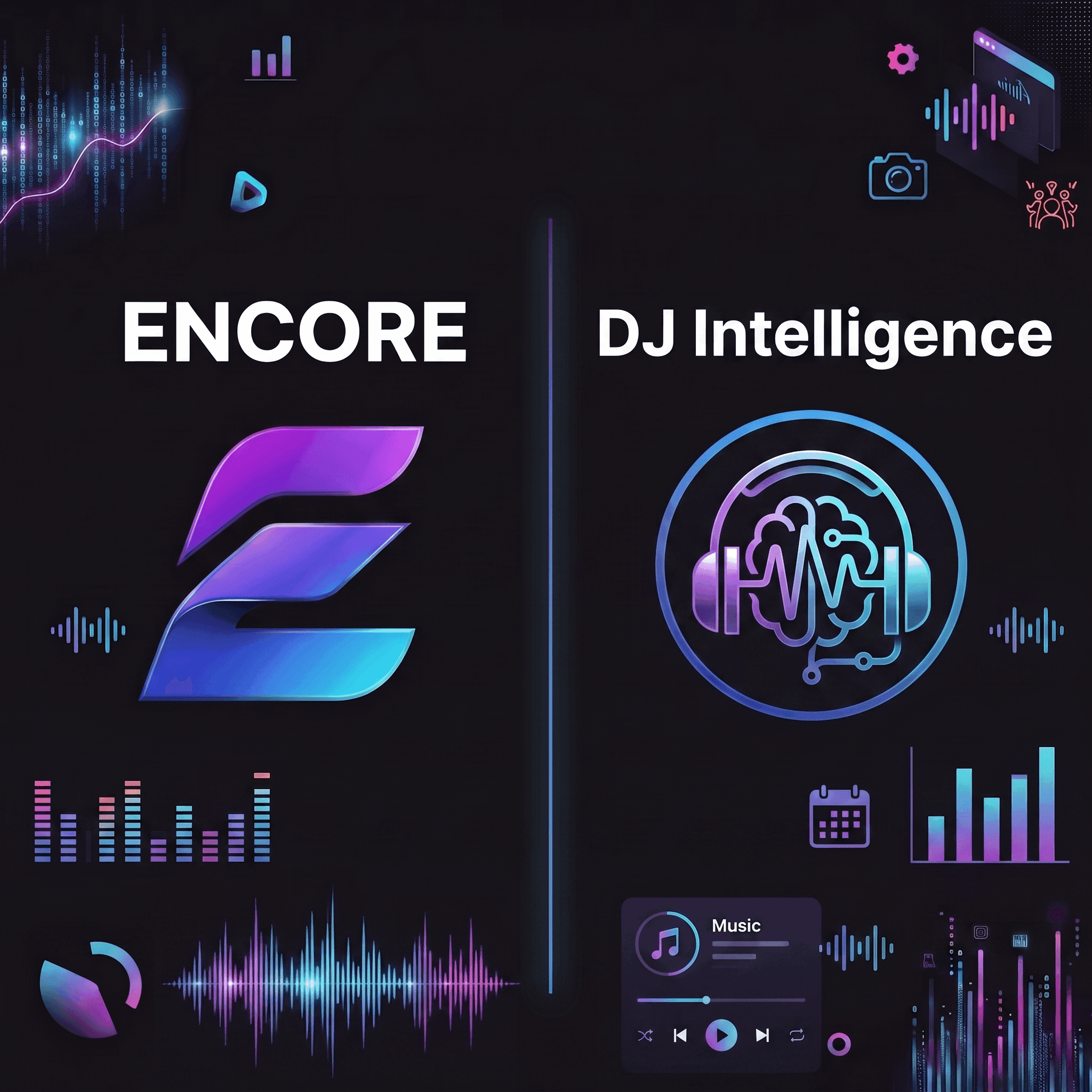 Screenshot of Live Mode running during an event, positioned next to the comparison table for visual context